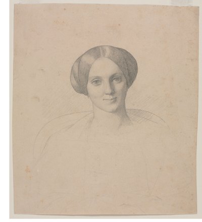 Portrett hode av en kvinne av Jean Leon Gerome