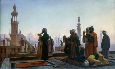 Bønn i Kairo av Jean Leon Gerome