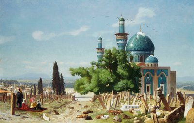 The Fields of Rest, Brousse av Jean Leon Gerome