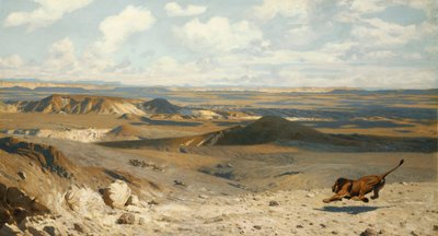 Jakten; Le Poursuite, 1889 av Jean Leon Gerome