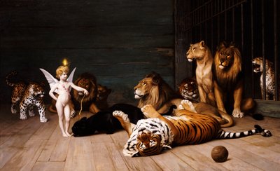 Hvem du enn er, her er din mester av Jean Leon Gerome