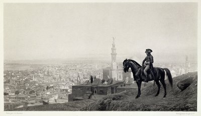 General Bonaparte i Kairo, fra A Collection of Works of Jean-Leon Gerome in 100 Photogravures, 1881 (photogravure) av Jean Leon after Gerome