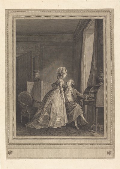 Attraktive tilbud av Jean Louis Delignon after Nicolas Lavreince