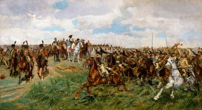 1807, Friedland, ca. 1861-75. av Jean Louis Ernest Meissonier