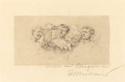 Elskerene av Jean Louis Ernest Meissonier