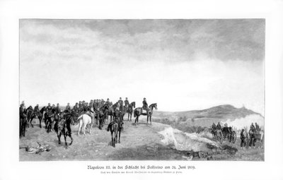 Napoleon III i slaget ved Solferino, 1863, 1900. av Jean Louis Ernest Meissonier