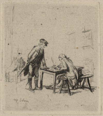 Uten navn av Jean Louis Ernest Meissonier