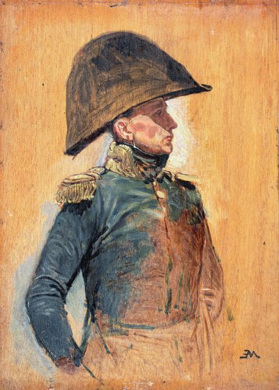 En generaloffiser (olje på panel) av Jean Louis Ernest Meissonnier