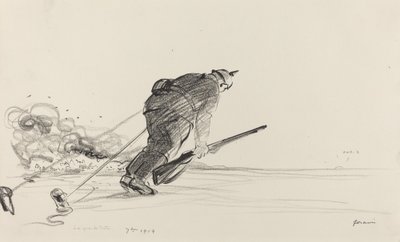 7me 1914, ca. 19141919. av Jean Louis Forain