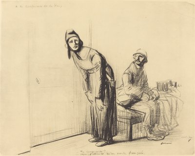 På fredskonferansen av Jean Louis Forain