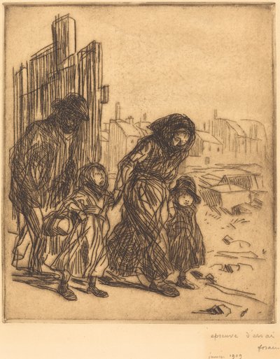 Etter anfallet av Jean Louis Forain