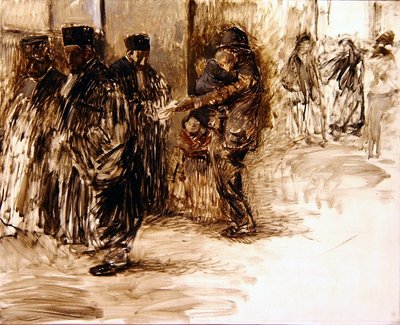 Ved hoffet (olje på lerret) av Jean Louis Forain