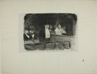 På Teateret av Jean Louis Forain