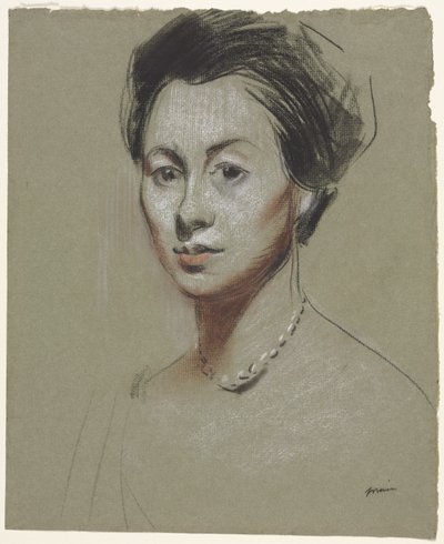 Ava Mendelsohn, fjerde kvartal 1800-tallet eller første tredje 1900-tallet. av Jean Louis Forain
