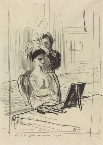 Avant til persiske jenter av Jean Louis Forain