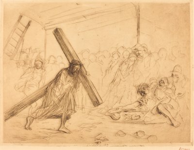 Kristus som bærer korset (fjerde plate) av Jean Louis Forain