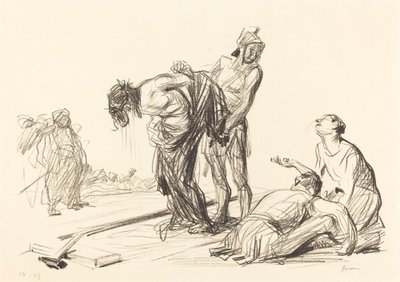 Kristus fratatt sine klær av Jean Louis Forain