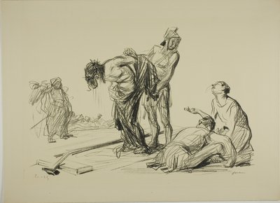 Kristus fratatt sine klær av Jean Louis Forain
