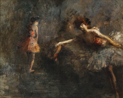 Sirkusartister; Sirkus artister, av Jean Louis Forain
