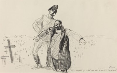 Kort sagt, det er bare menneskelig materiale., c. 19141919. av Jean Louis Forain