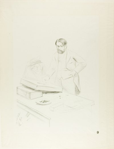 Forain, Lithograph von Jean-Louis Forain