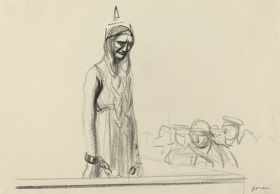 Germania for dommerne, ca. 19141919. av Jean Louis Forain