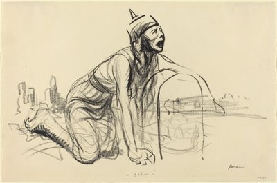 Nåde!, c. 19141919. av Jean Louis Forain