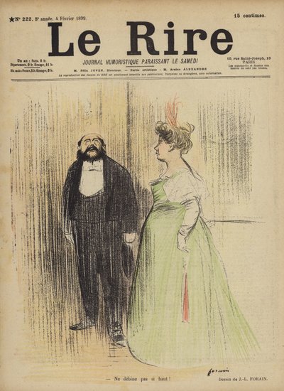 Illustrasjon for Le Rire av Jean Louis Forain