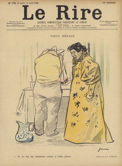 Illustrasjon for Le Rire av Jean Louis Forain