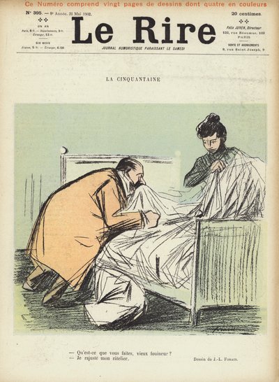 Illustrasjon for Le Rire av Jean-Louis Forain