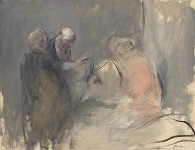 På sykehuset (recto) av Jean Louis Forain