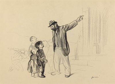 deres fedres kirke av Jean Louis Forain