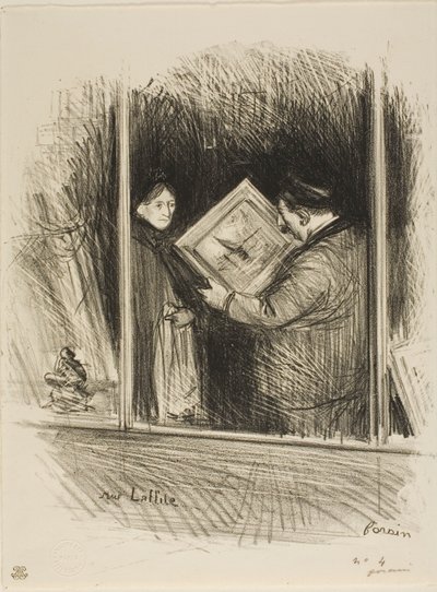 Laffitte Street av Jean Louis Forain