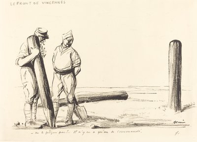 Fronten til Vincennes av Jean Louis Forain