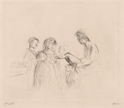Madonna og barn av Jean Louis Forain