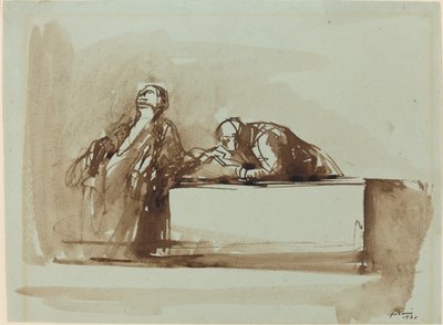 Männer der Gerechtigkeit, 1921 von Jean Louis Forain