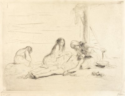 Pietà (erste Platte) von Jean Louis Forain