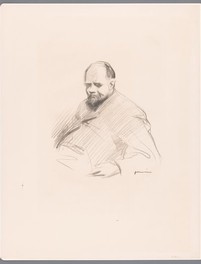 Portrett av Ambroise Vollard av Jean Louis Forain