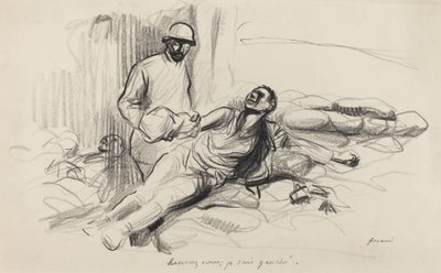 Vær trygg; Jeg er igjen. av Jean Louis Forain