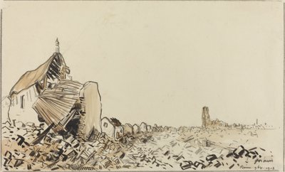 Reims 9bre 1918, wahrscheinlich 1918 von Jean Louis Forain