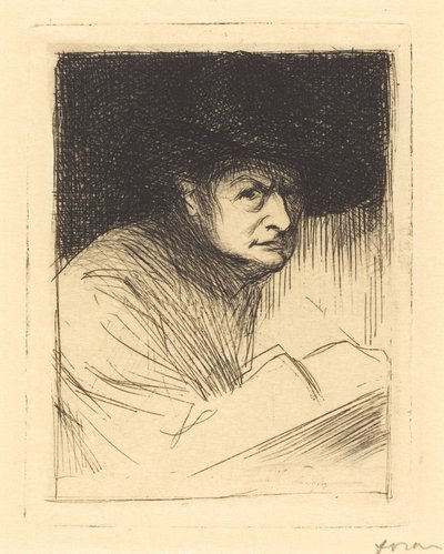 Selvportrett av Jean Louis Forain