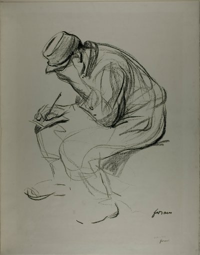 Klærne til krigsfangen av Jean Louis Forain