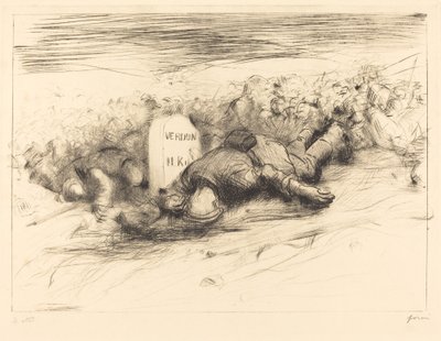 The End - Verdun av Jean Louis Forain