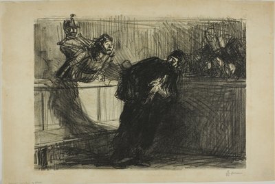 Advokaten misbrukt av Jean Louis Forain