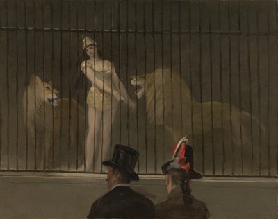 Løvetemmeren av Jean Louis Forain