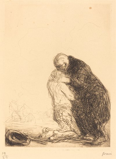 The Return of the Prodigal Son (tredje plate) av Jean Louis Forain