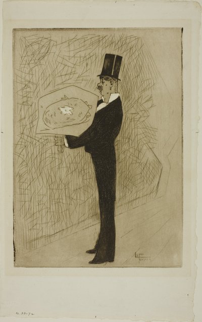 The Toff med en bukett av Jean Louis Forain