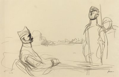 Mot rettferdighet, c. 19141919. av Jean Louis Forain