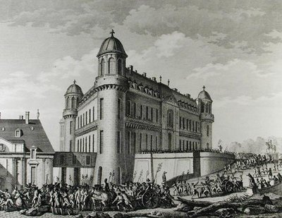 Kanoner tatt fra Chantilly til Paris, 9. august 1789 av Jean Louis Prieur
