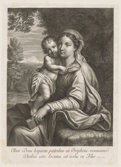 Madonna og barn av Jean Louis Roullet